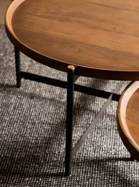 Roundhouse Coffee Table in Nutmeg Medium