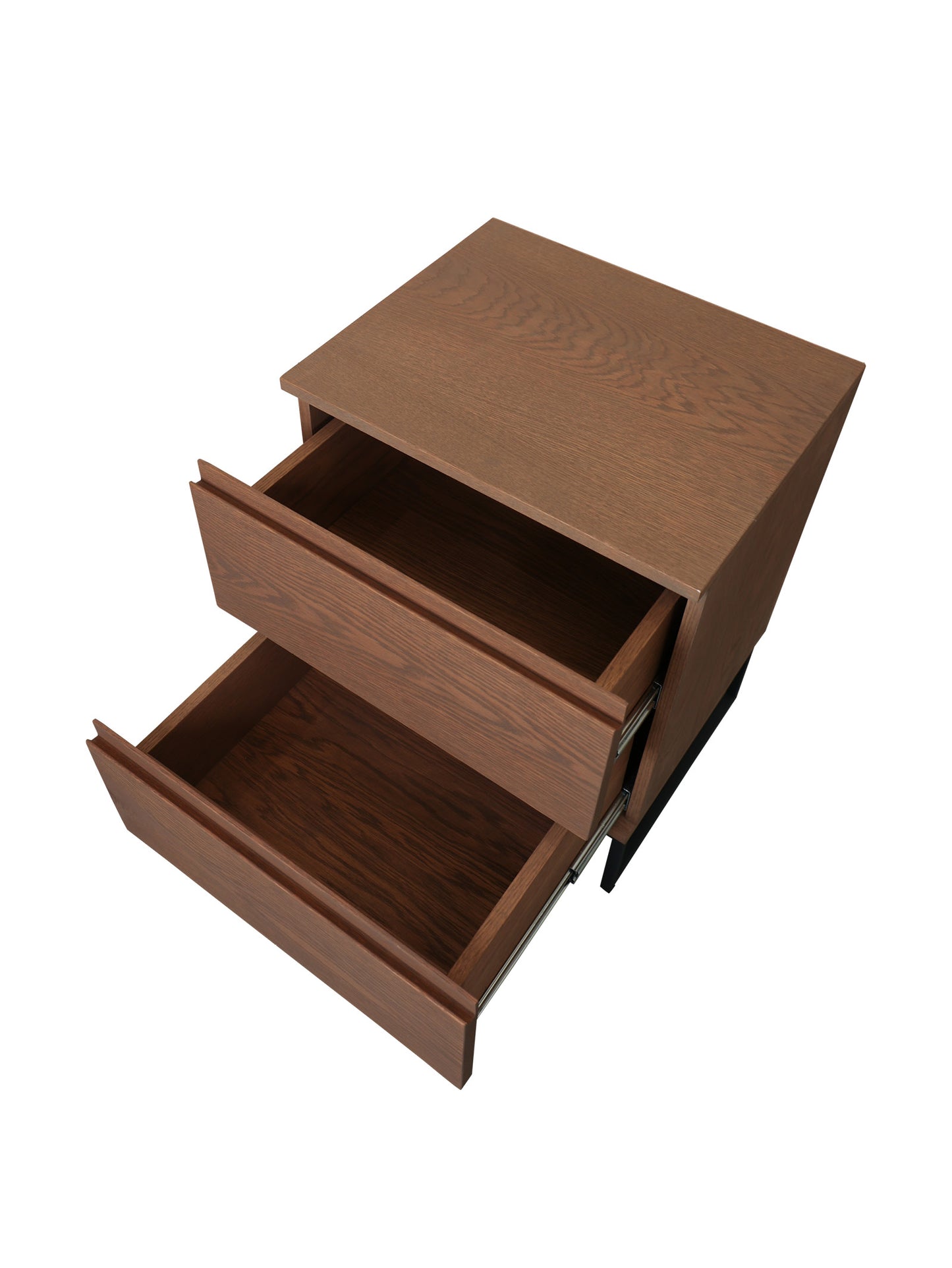 Haven Nightstand in French Oak - Medium