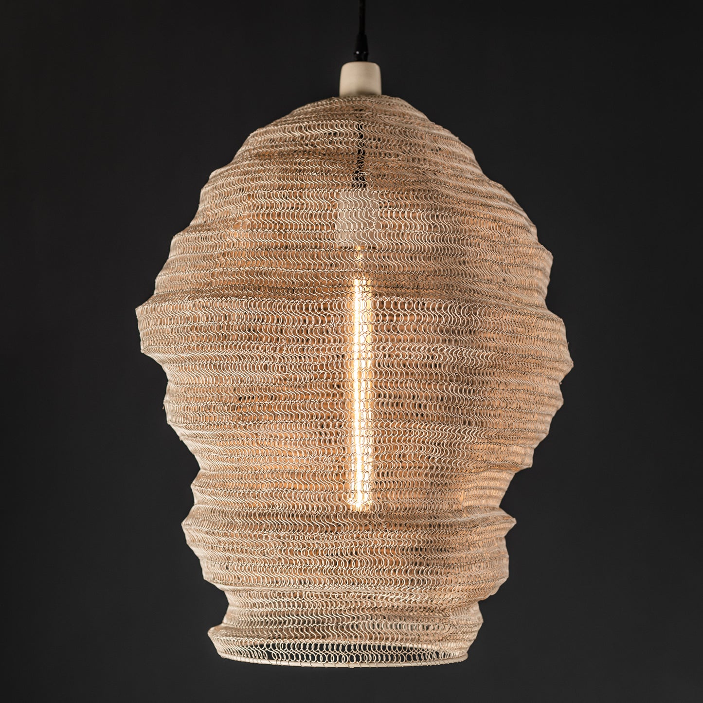 Lampara Mesh Pendant in Sand