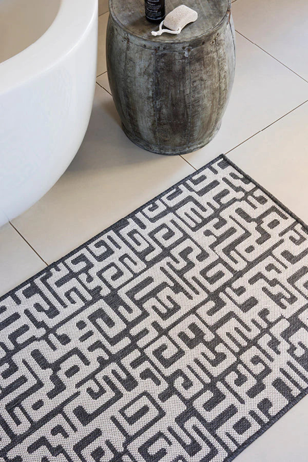 MAZE GREY Rug & Runner