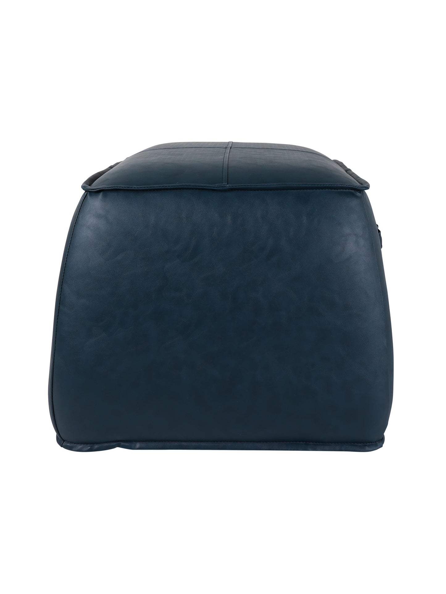Plato Ottoman Stool in Blue Crane