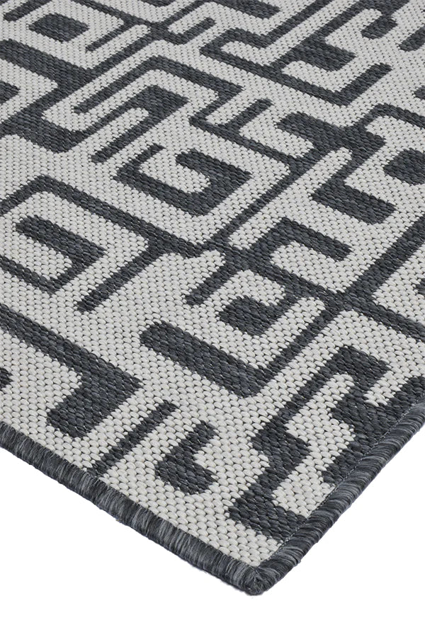 MAZE GREY Rug & Runner