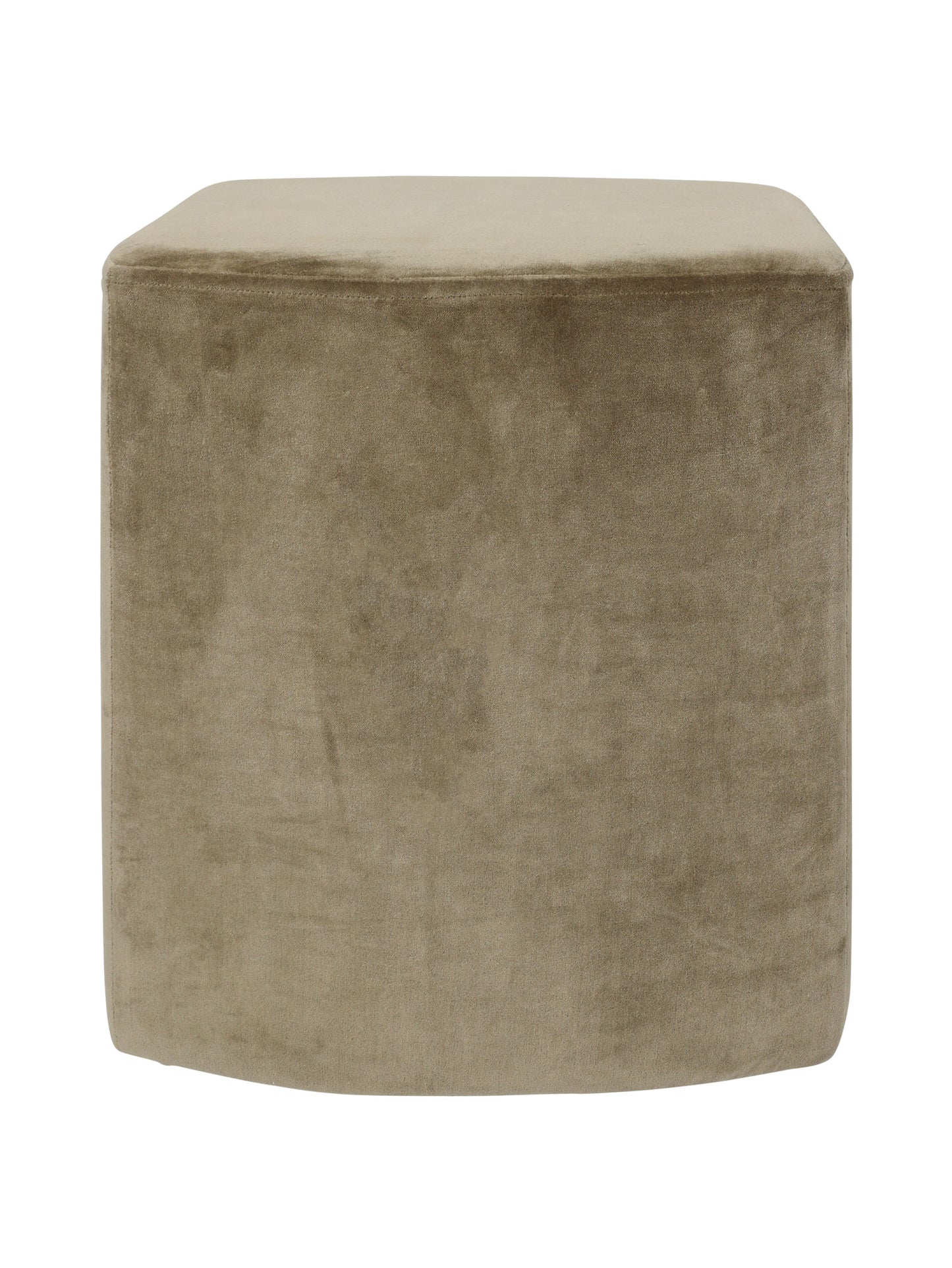 Topiary Ottoman Stool in Evergreen
