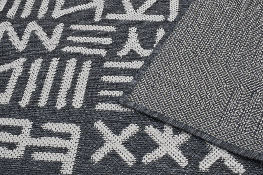 MURAL GREY Rug & Runner