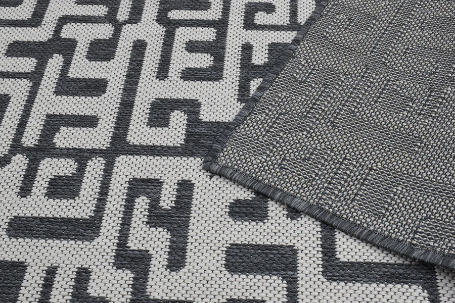 MAZE GREY Rug & Runner