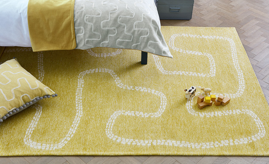 Pitter Patter Rug Sandpit Flat Weave Rug
