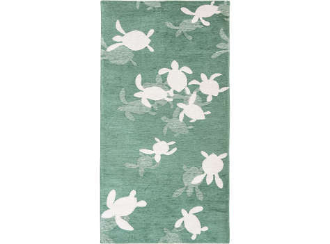 Tiny Turtles Rug Flat Weave Rug