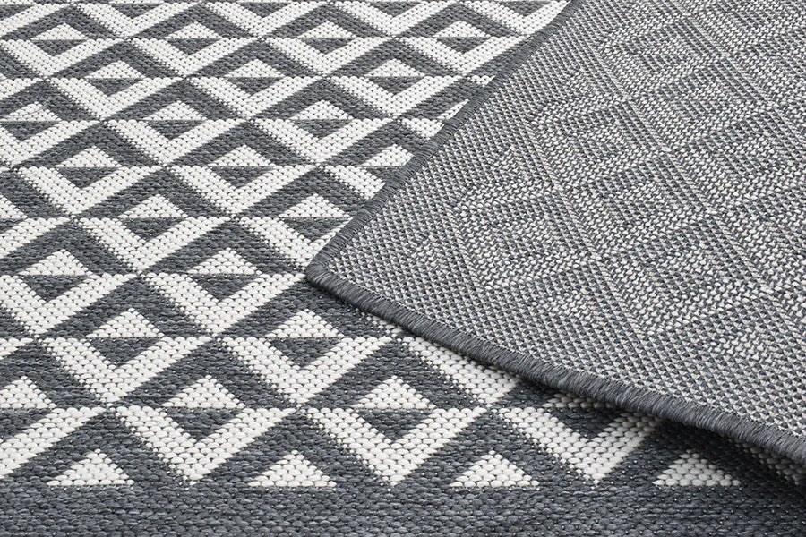 MIRROR GREY Rug & Runner