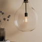 Glass Orb Lighting in Midnight