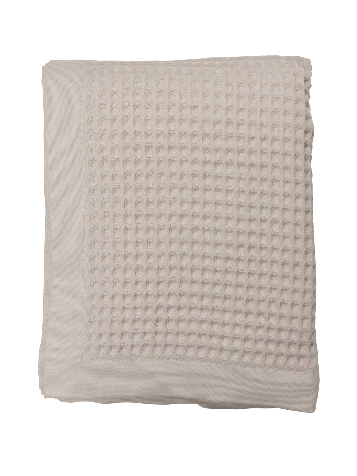 Honeycomb Throw in Creme Fraiche SK/K