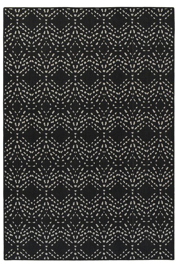 TUMZI BLACK Rug & Runner