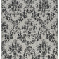 CAMBRIC WHITE WITH GREY Rug & Runner