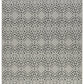 TUMZI WHITE WITH BLACK Rug & Runner