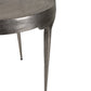 Forge Side Table in Pewter