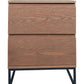 Haven Nightstand in French Oak - Medium