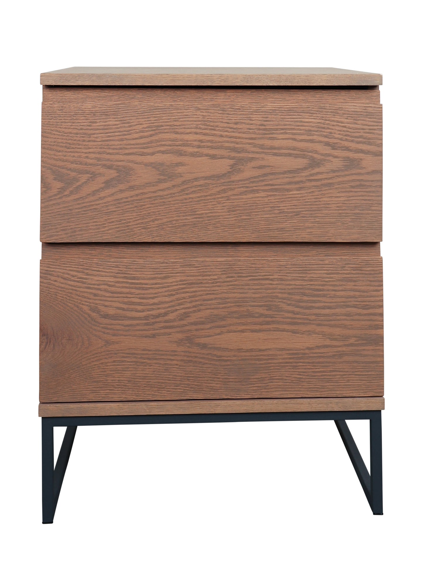 Haven Nightstand in French Oak - Medium