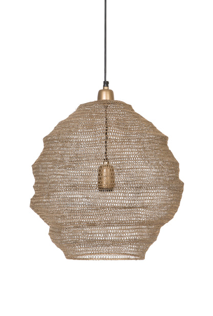 Lampara Mesh Pendant in Gold