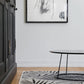 ARECA WHITE WITH BLACK Rug & Runner