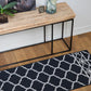 LATTICE BLACK Rug & Runner