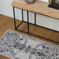 POLETTI WHITE WITH BLACK Rug & Runner