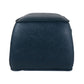 Plato Ottoman Stool in Blue Crane