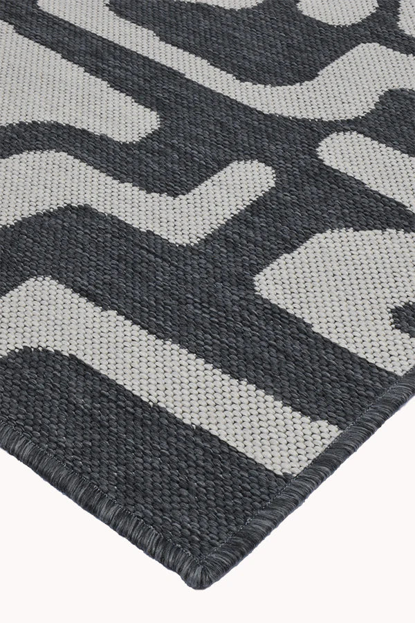 KUBA GREY Rug & Runner