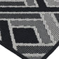 ILALA WHITE WITH BLACK Rug & Runner