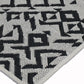 KAYDEN WHITE WITH BLACK Rug & Runner