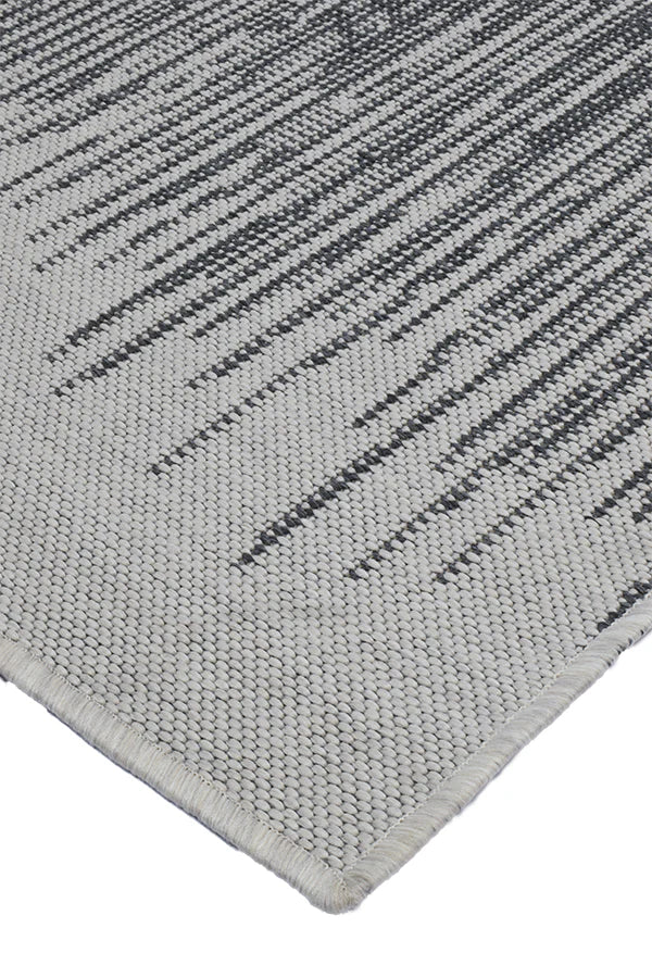 PULSE WHITE WITH GREY Rug & Runner