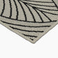 ERTE WHITE WITH BLACK Rug & Runner