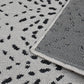TUMZI WHITE WITH BLACK Rug & Runner