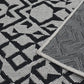 KAYDEN WHITE WITH BLACK Rug & Runner