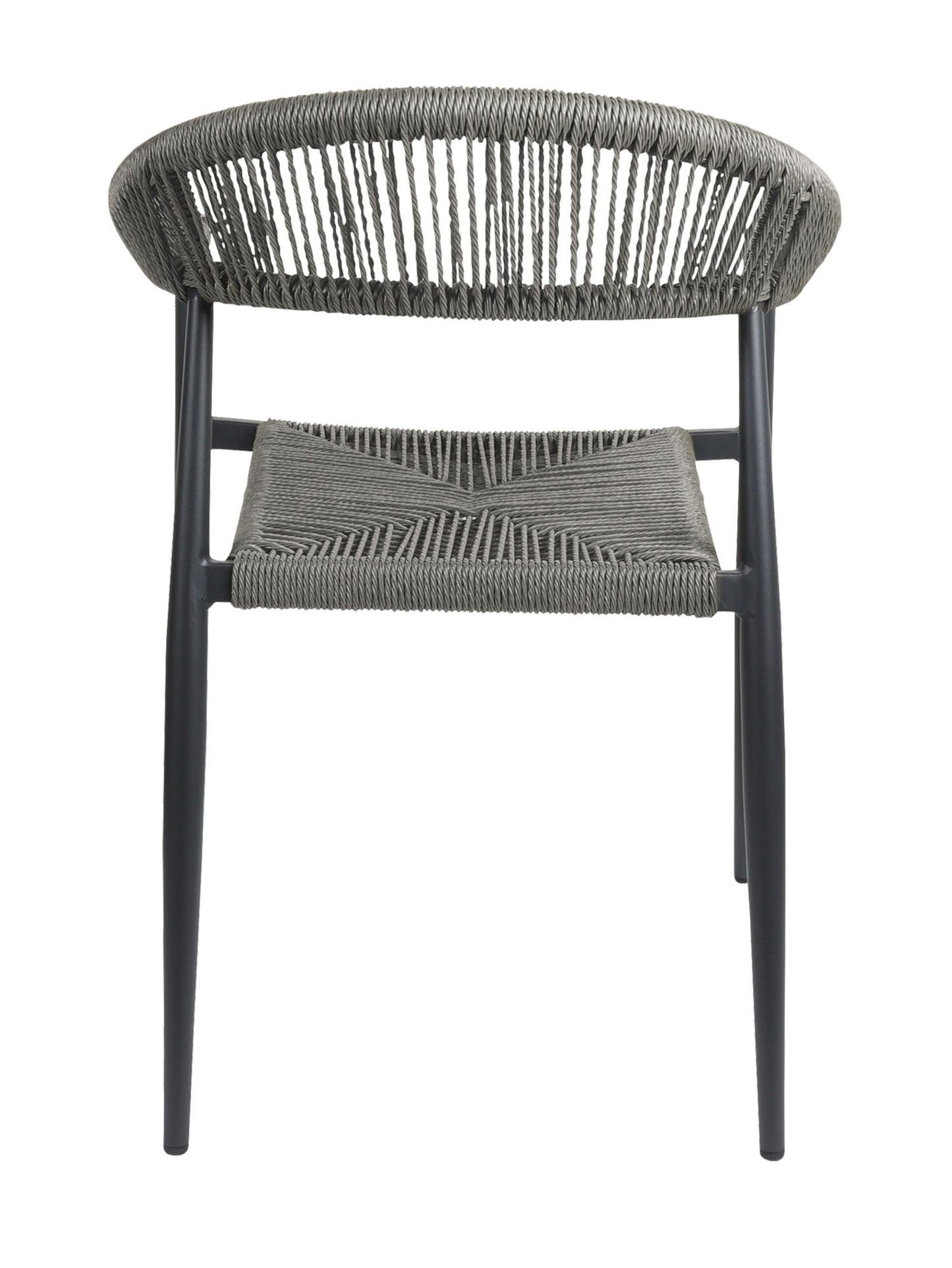 Zion Stackable Chair in Thunder